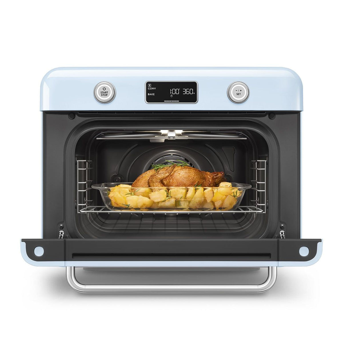 Combi Multifunction Steam Oven with Airfry, Pastel Blue B0I3 - product image 7