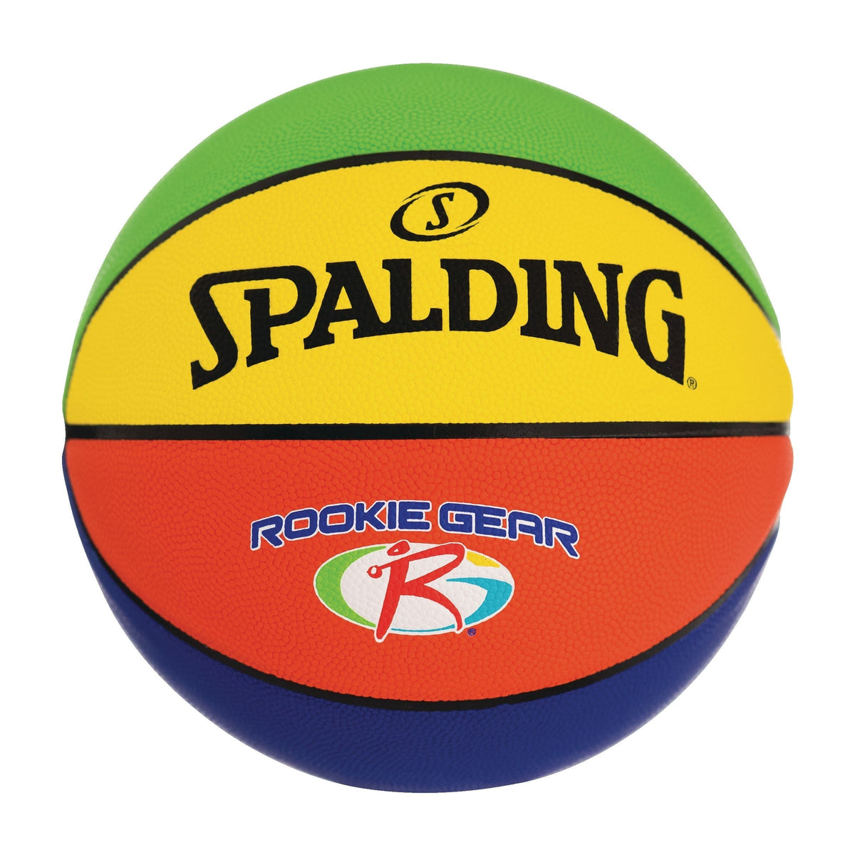 Rookie Gear Youth Kids' Indoor/Outdoor Multi-Colour Composite Basketball, Size 5 (27.5-in) W6U6 - product image 3