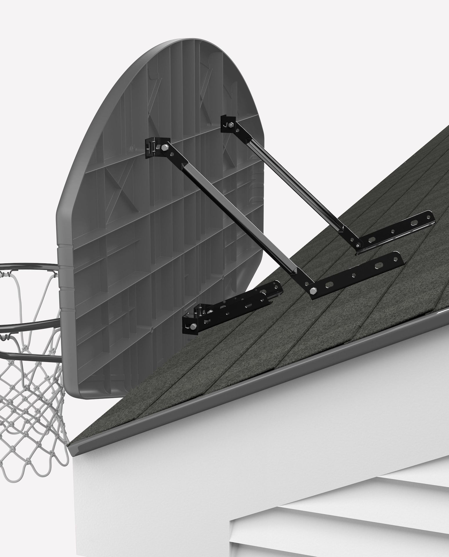 Universal Outdoor Basketball Backboard Mounting Bracket U5R8 - product image 3