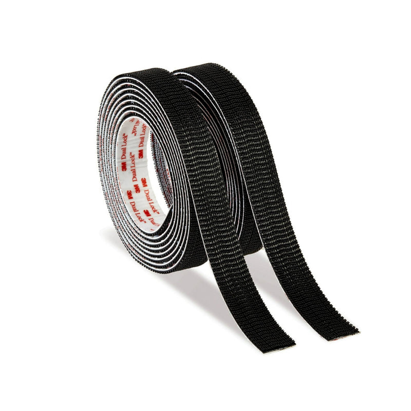 Extreme Fastener Mounting Rolls RF6741, 1-in x 48-in, Black, 2 Rolls S1X3