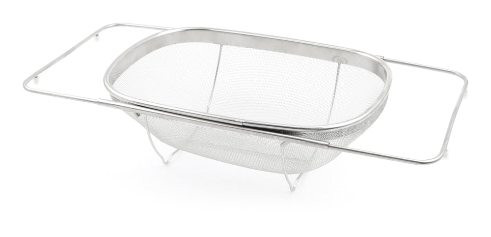Stainless Steel Expandable Strainer, 13.5 x 9.5-in, 3.21-L M8F9 - product image 1