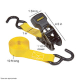 1,500-lb Tie Downs, Weatherproof, 10-ft, 2-pk J8H0 - product image 5