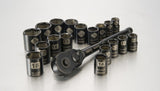 Professional Grade Black Chrome Socket Set, 19-pc, SAE/Metric Z5C7 - product image 7