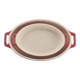 Oval 2 piece Baking Set Cherry R9D9 - product image 1