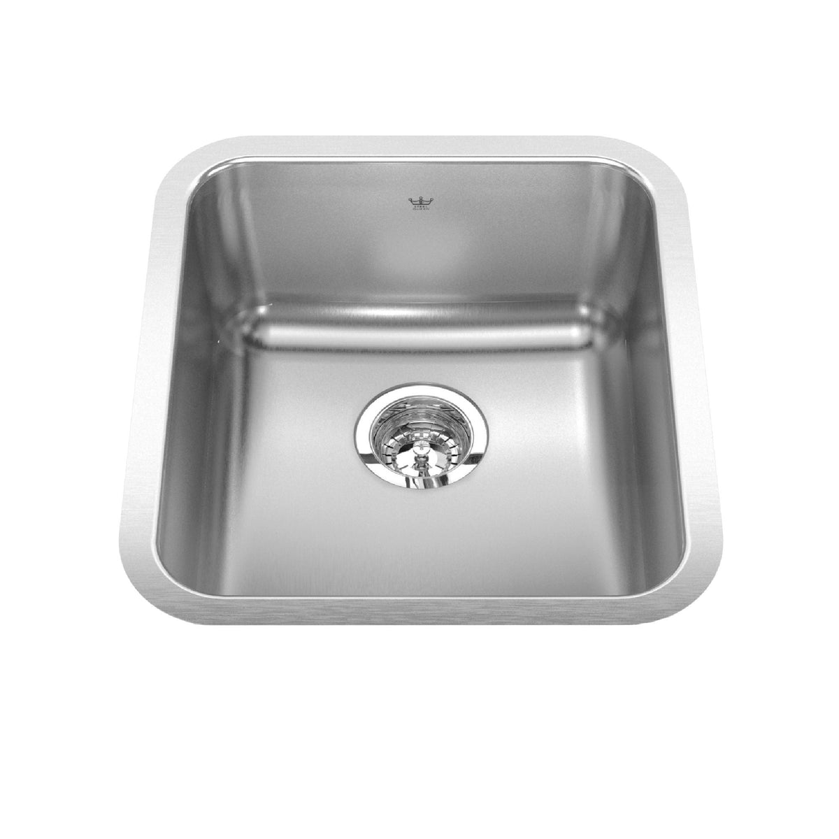 Steel Queen Single Stainless Steel Sink, 16.75x18.75-in V6G4 - product image 1