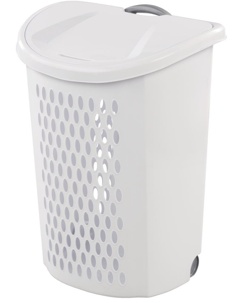 Bushel Ultra Laundry Hamper with Wheels, 20.1 L x 15.4 W x 26.75-in H A5K7 - product image 1