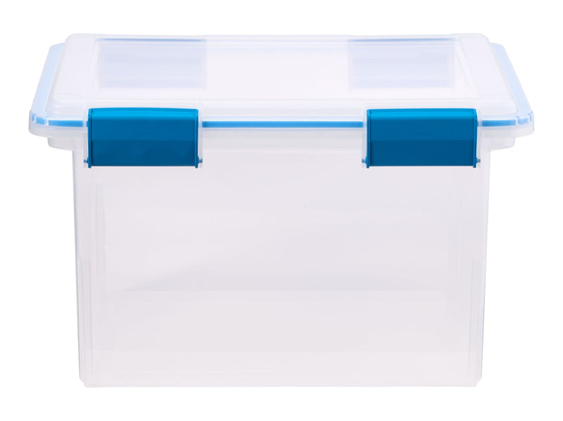 Clear Storage Box with Gasketed Lid, 30-L C3B8