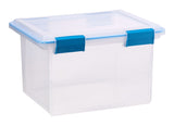 Clear Storage Box with Gasketed Lid, 30-L C3B8 - product image 2