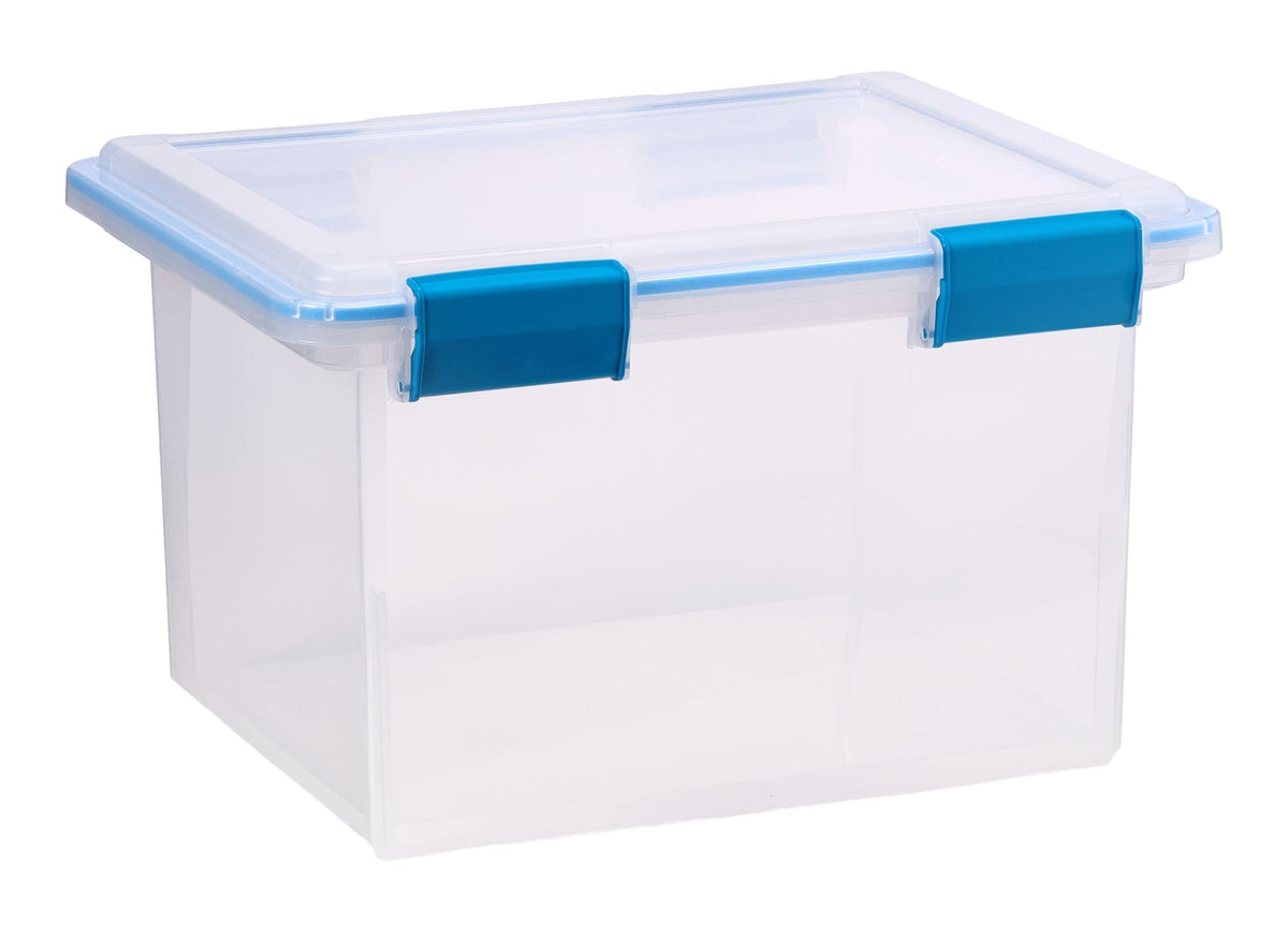Clear Storage Box with Gasketed Lid, 30-L C3B8 - product image 2