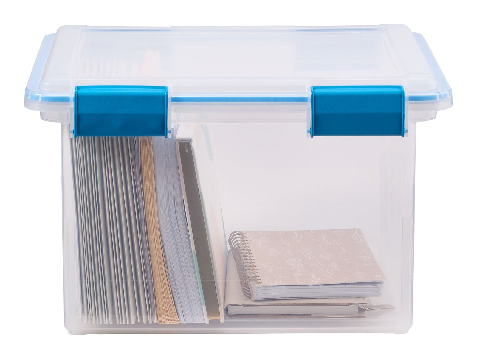 Clear Storage Box with Gasketed Lid, 30-L C3B8 - product image 3
