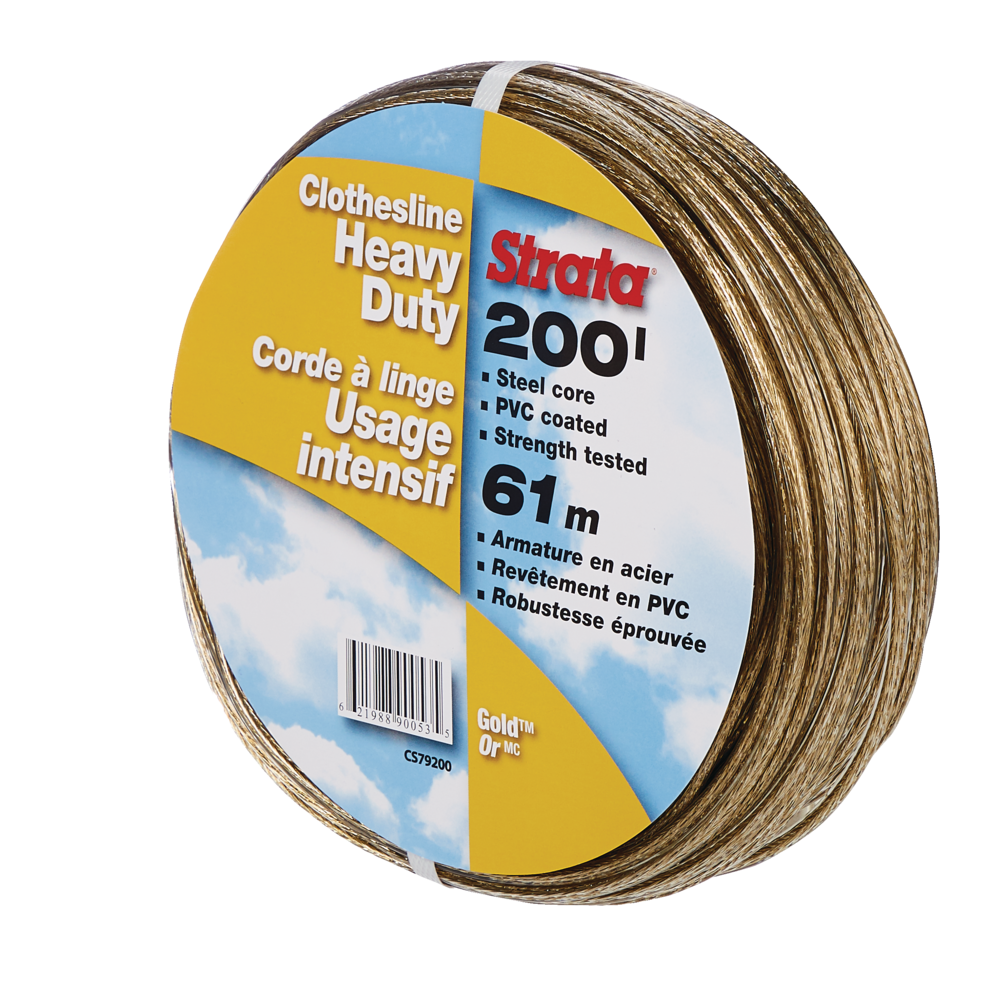 Gold Heavy Duty Clothesline, 200-ft C3A0 - product image 1