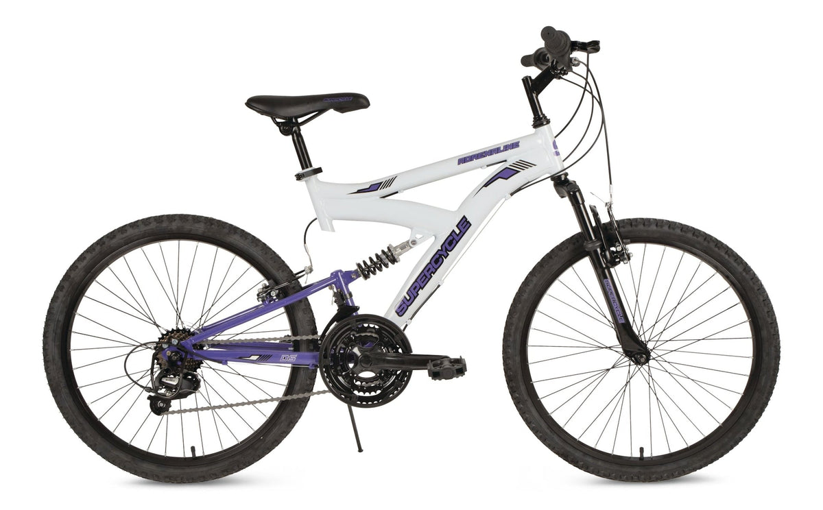 Adrenaline Youth DS Mountain Bike 24-in, White A4H3 - product image 2