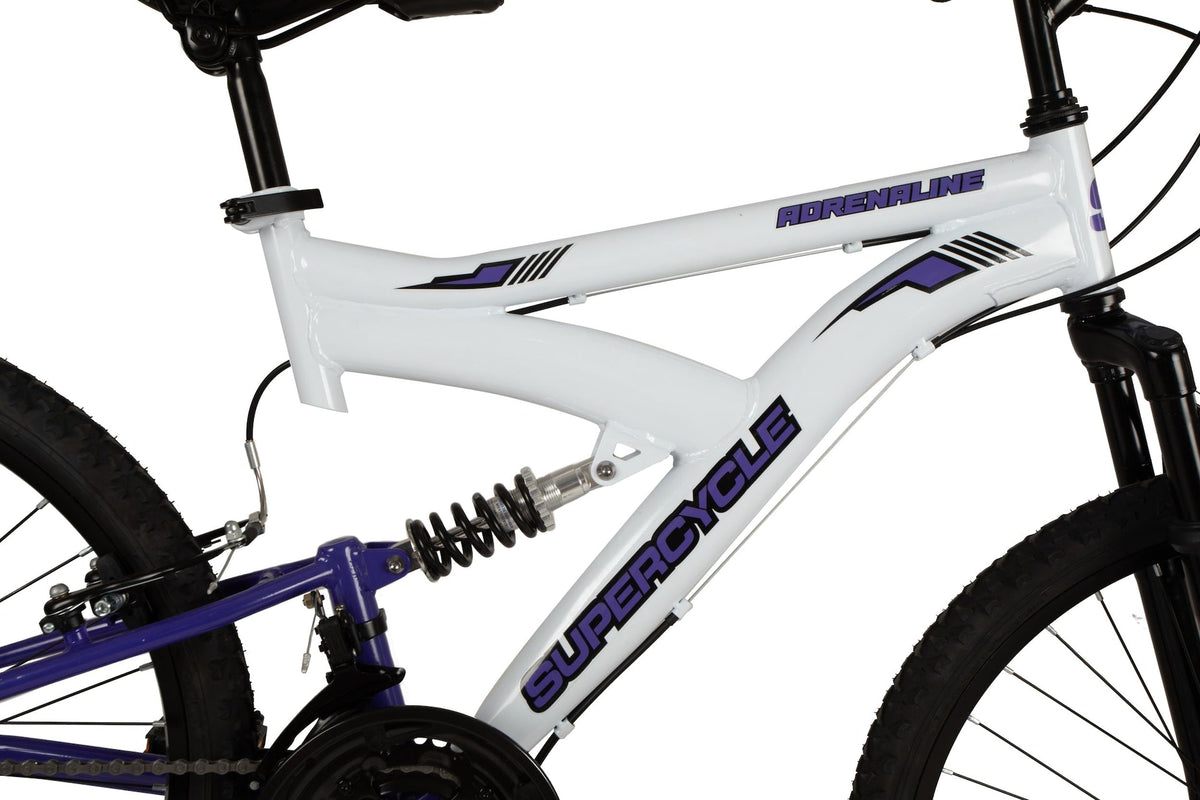Adrenaline Youth DS Mountain Bike 24-in, White A4H3 - product image 4