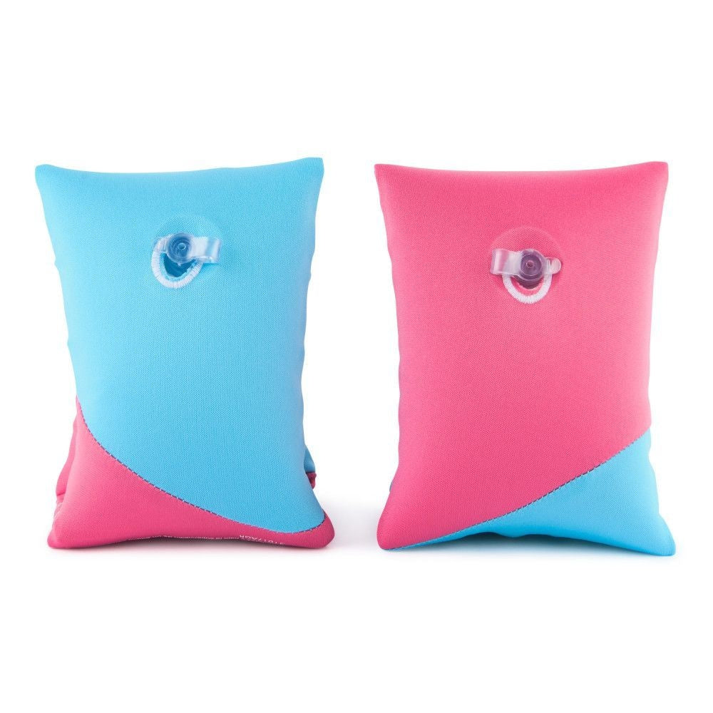 Swimmies Fabric-Covered Kids' Arm Floats, Swim Aid, Blue, Ages 3+ O0I2 - product image 1