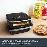 Easy Fry XL Surface Air Fryer, 10-in-1, Large Air Fryer, Super-Sized Cooking Surface, Compact Format, 4L / 4.2Qt, Black V3K8 - product image 7