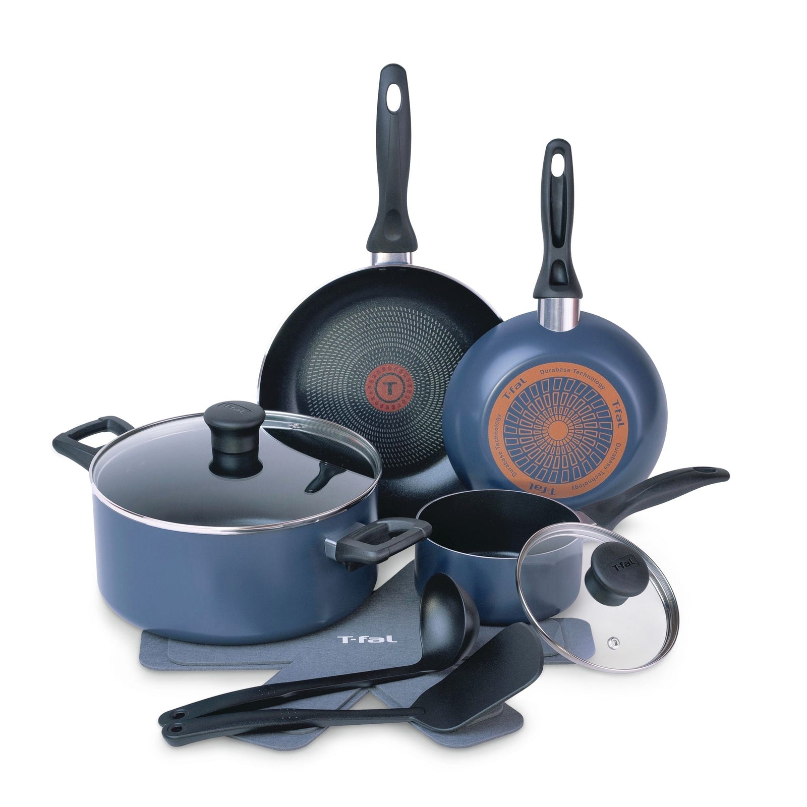 Viva Aluminum Non-Stick Cookware Set, Blue, 10-pc B0C6 - product image 2