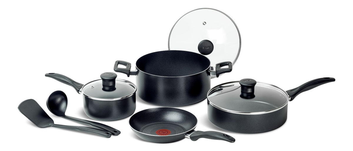Viva Non-Stick Cookware Set, Black, 9-pc B2T4 - product image 1