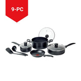 Viva Non-Stick Cookware Set, Black, 9-pc B2T4 - product image 3