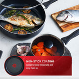 Viva Non-Stick Cookware Set, Black, 9-pc B2T4 - product image 6