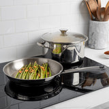 Viva Stainless Steel Cookware Set, Dishwasher & Oven Safe, Pots and Pans Set, 10-pc Q4P3 - product image 6