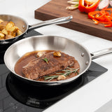Viva Stainless Steel Cookware Set, Dishwasher & Oven Safe, Pots and Pans Set, 10-pc Q4P3 - product image 7