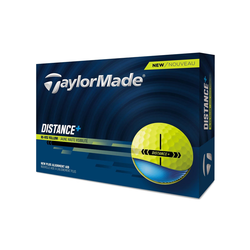 Distance+ Golf Balls, Yellow, 12-pk N8A3