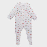 The Elk Baby Camping Print Premium Organic Cotton Zippy, Various Sizes R9N2 - product image 1