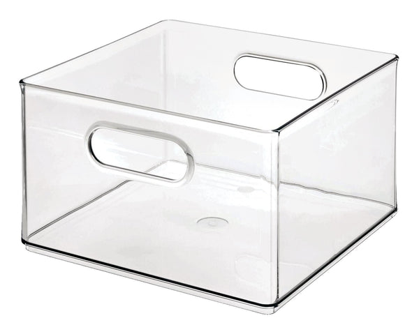 The Home Edit by iDESIGN Clear Stackable Organizing Storage Bin, 8.2-L B6B3