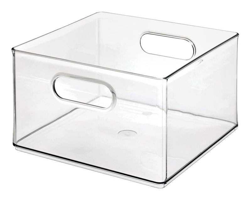 The Home Edit by iDESIGN Clear Stackable Organizing Storage Bin, 8.2-L B6B3