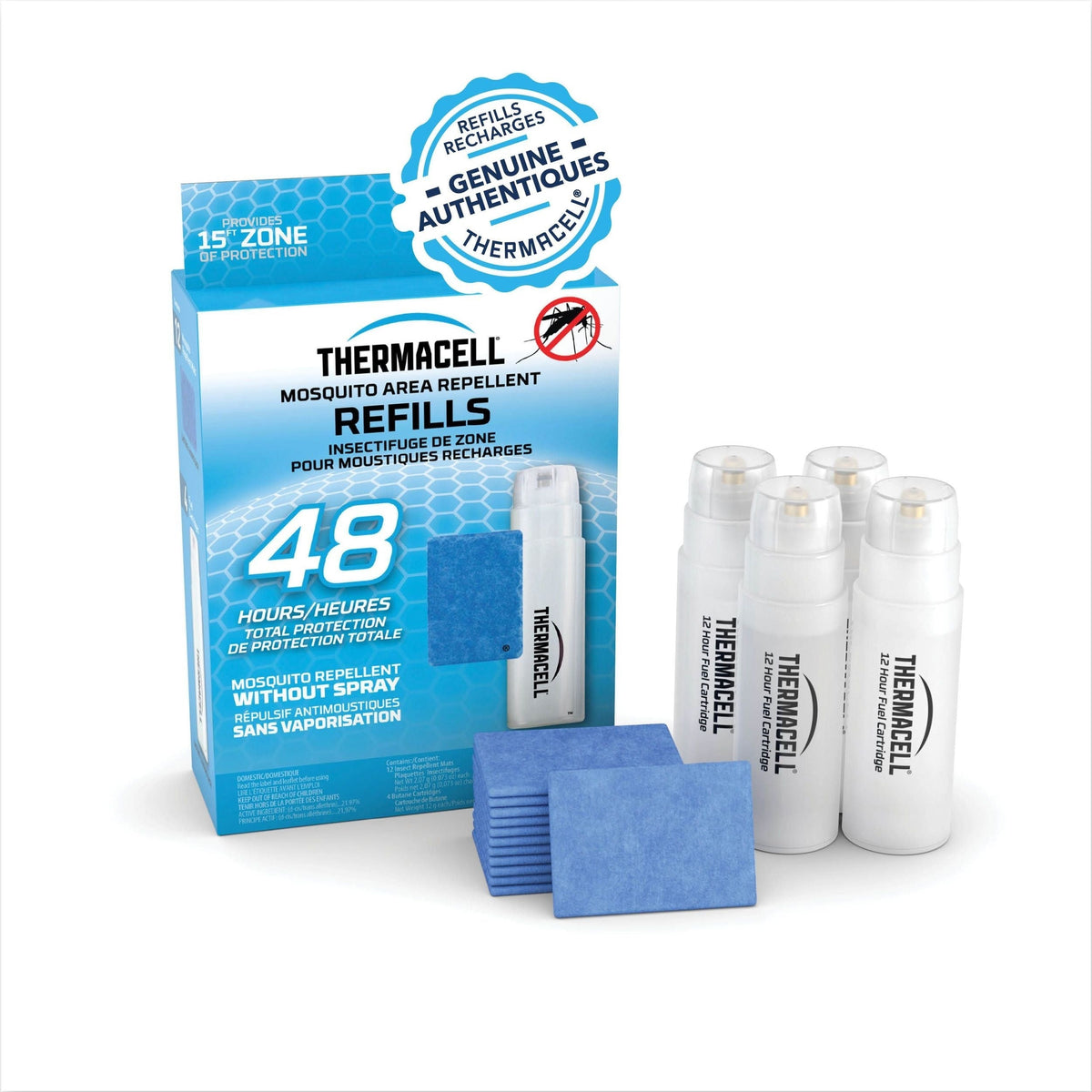 Fuel-ZoneGuard Fuel Powered Mosquito Repellent 48-Hr Refill Pack N2E5 - product image 2