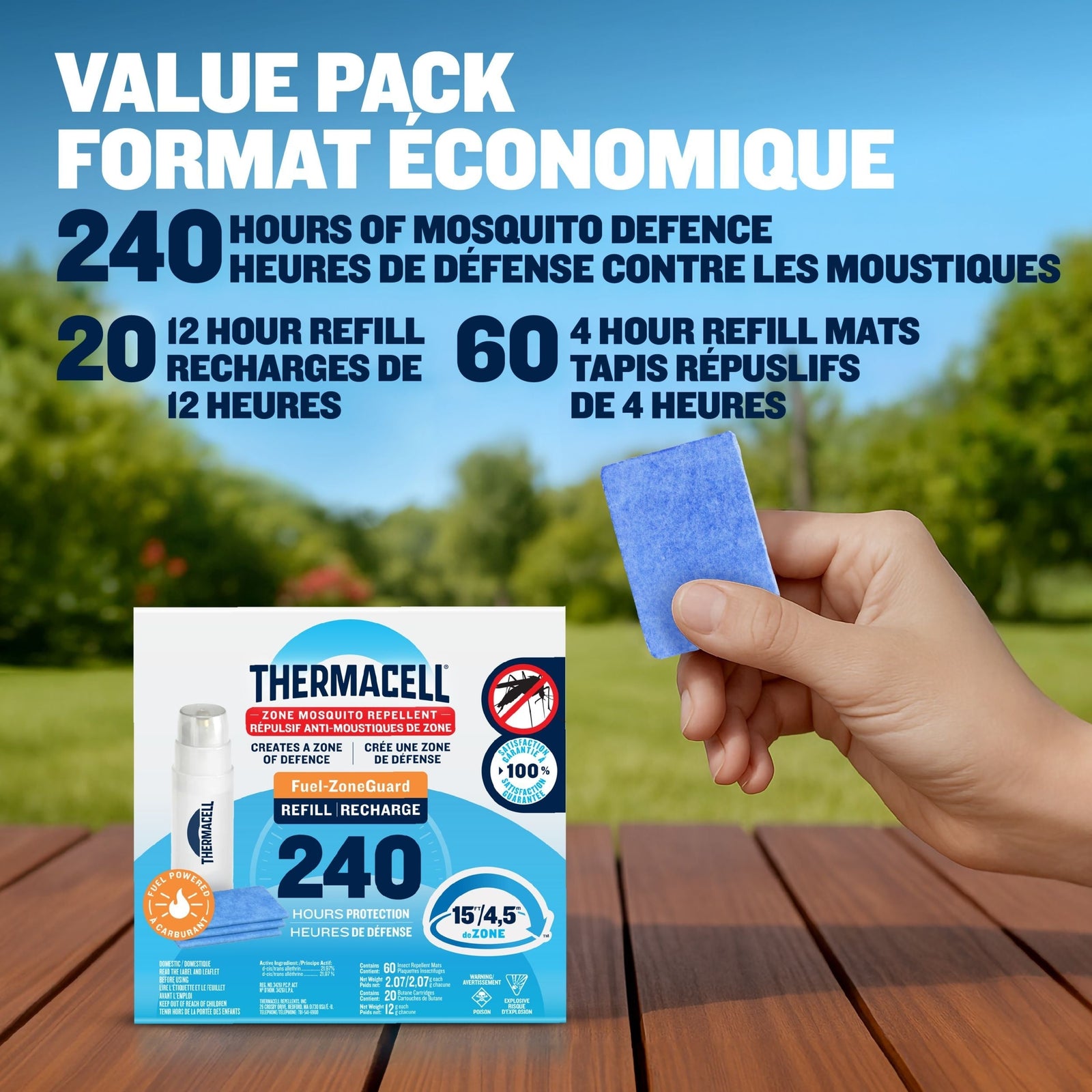 Mosquito Repellent Refill Bulk Pack, 240 Hours X2M1 - product image 5