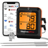 2-Probe Digital-Read Bluetooth Wireless Food & Meat Cooking Thermometer with Backlight Display & Rechargeable Battery O2Z1 - product image 1