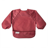 Twinkle Mess-Proof Apron Bibs, Rose Burgundy, 2-pk H4D0 - product image 1