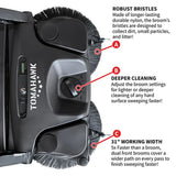 Electric Battery-Powered Push Sweeper, 30-in P6W5 - product image 5