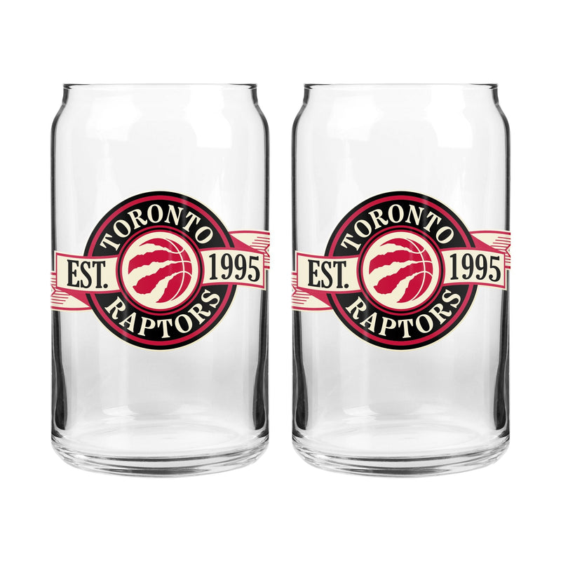 Toronto Raptors Can Banner, Officially Licensed, 2-pk G0L3