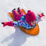 Kids' 2-Person Lightweight Plastic Winter Snow Sled Toboggan Y5Y9 - product image 4