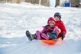 Kids' 2-Person Lightweight Plastic Winter Snow Sled Toboggan Y5Y9 - product image 6