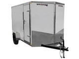 6 x 12-ft Enclosed Utility Trailer with Ramp Door K9I1 - product image 1