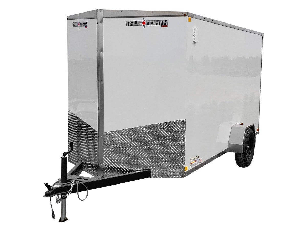6 x 12-ft Enclosed Utility Trailer with Ramp Door K9I1 - product image 2
