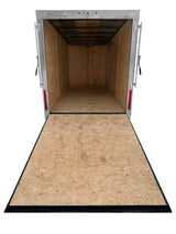 6 x 12-ft Enclosed Utility Trailer with Ramp Door K9I1 - product image 4