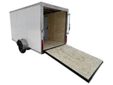 6 x 12-ft Enclosed Utility Trailer with Ramp Door K9I1 - product image 5