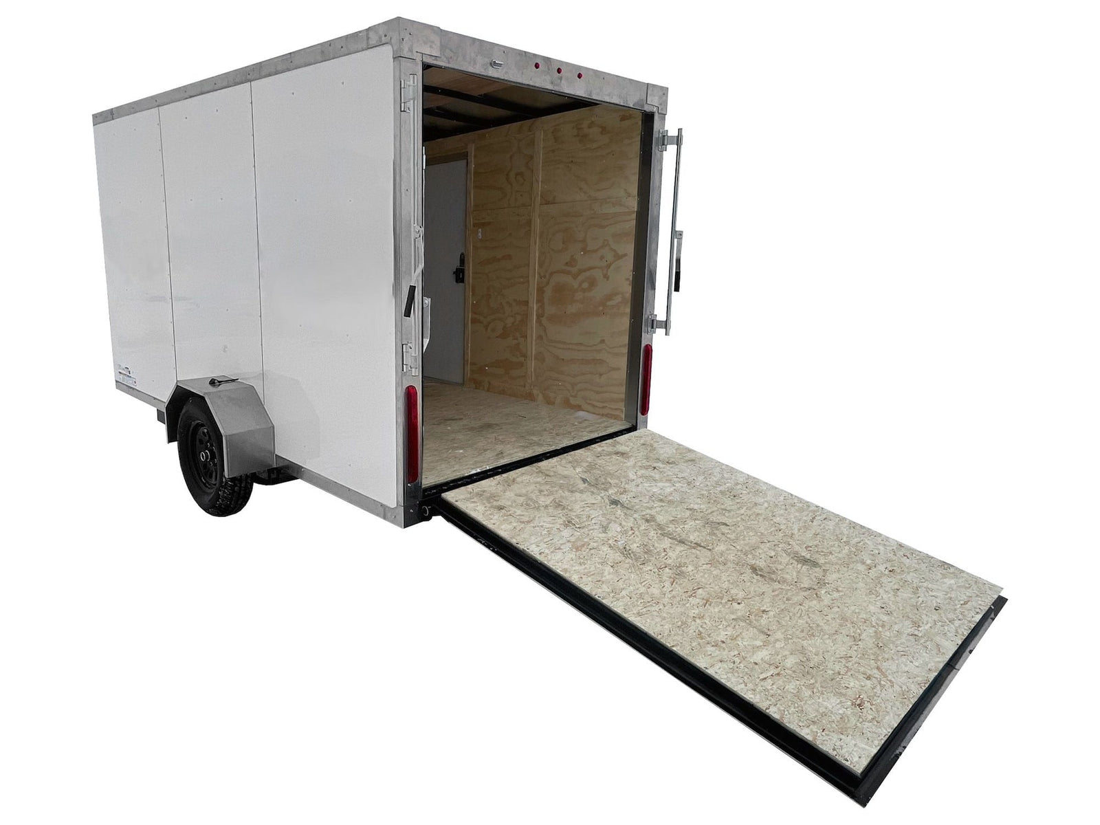 6 x 12-ft Enclosed Utility Trailer with Ramp Door K9I1 - product image 5