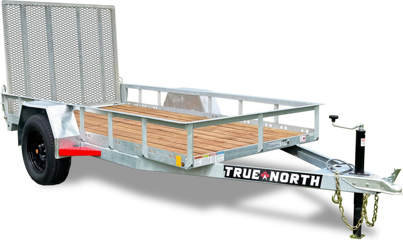 60-in x 10-ft Galvanized Utility Trailer K4D1 - product image 1