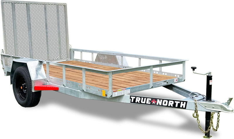 60-in x 10-ft Galvanized Utility Trailer K4D1