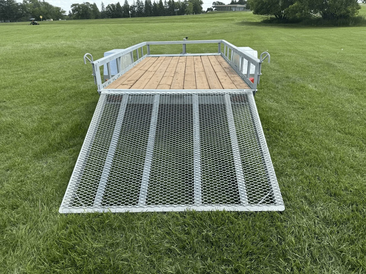 60-in x 10-ft Galvanized Utility Trailer K4D1 - product image 3