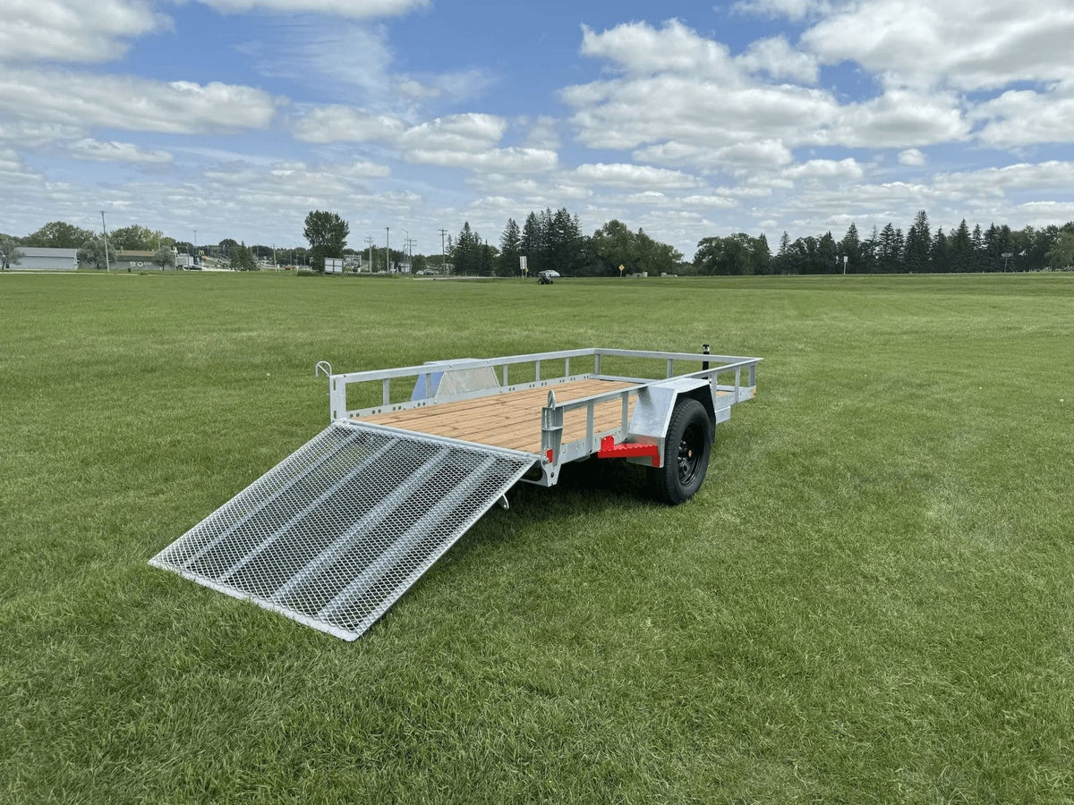 60-in x 10-ft Galvanized Utility Trailer K4D1 - product image 7