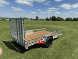 77-in x 12-ft Utility Trailer With Gate, Silver L4J6 - product image 3