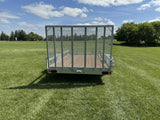77-in x 12-ft Utility Trailer With Gate, Silver L4J6 - product image 7
