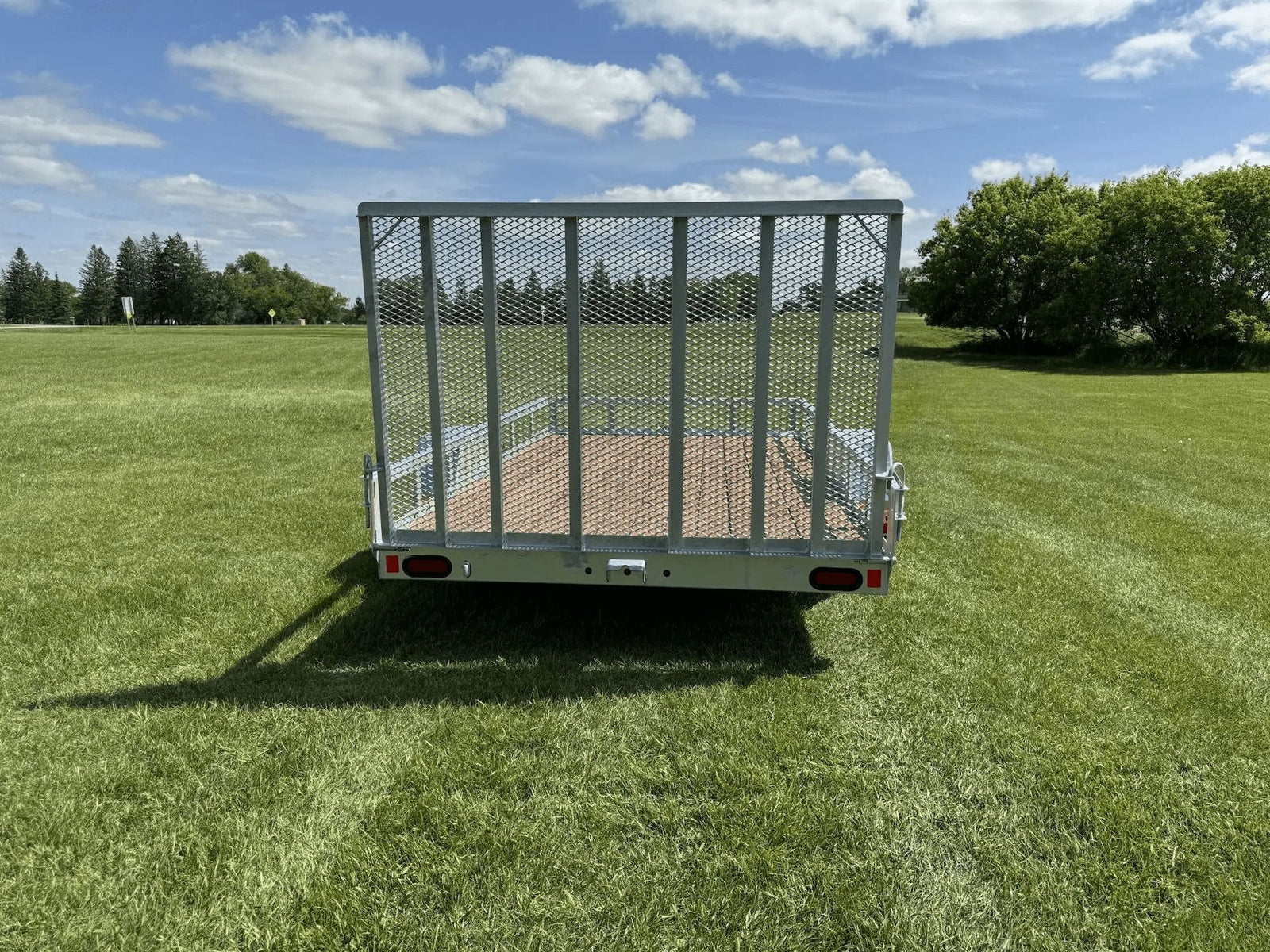 77-in x 12-ft Utility Trailer With Gate, Silver L4J6 - product image 7