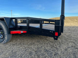 83-in x 16-ft Tandem Axle Utility Trailer, Black Q7J9 - product image 3